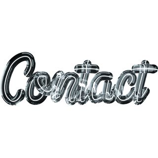 contact lettering 3d