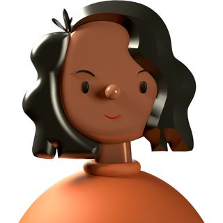 toy face people lady avatar