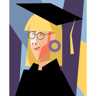 graduation woman study doctorate learn