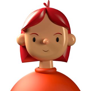 toy face people avatar redhead