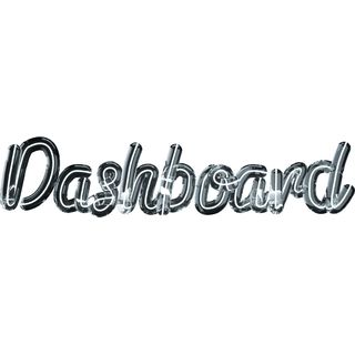 dashboard lettering 3d