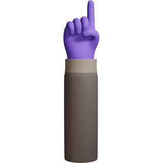 purple hand jumper sign mandatory