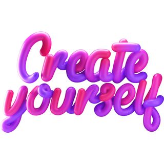 3d lettering create yourself