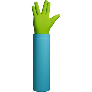 hand green sign gesture greeting