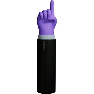 purple hand jacket sign mandatory