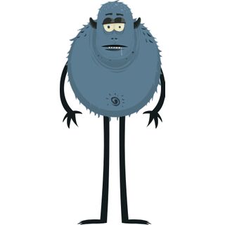 monster freak giant cartoon lazy