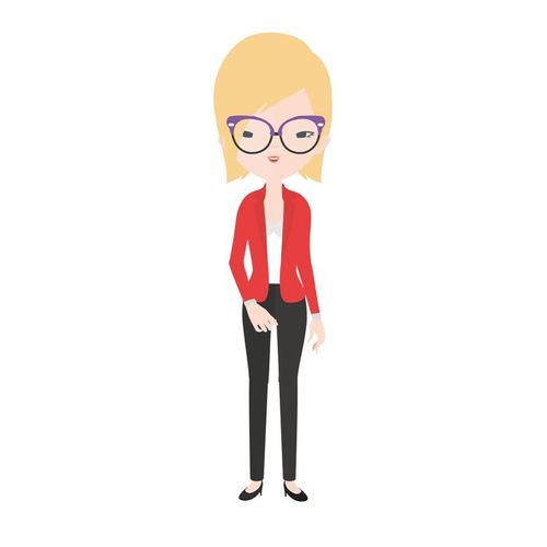 flat blonde woman 6126b4d4b2422