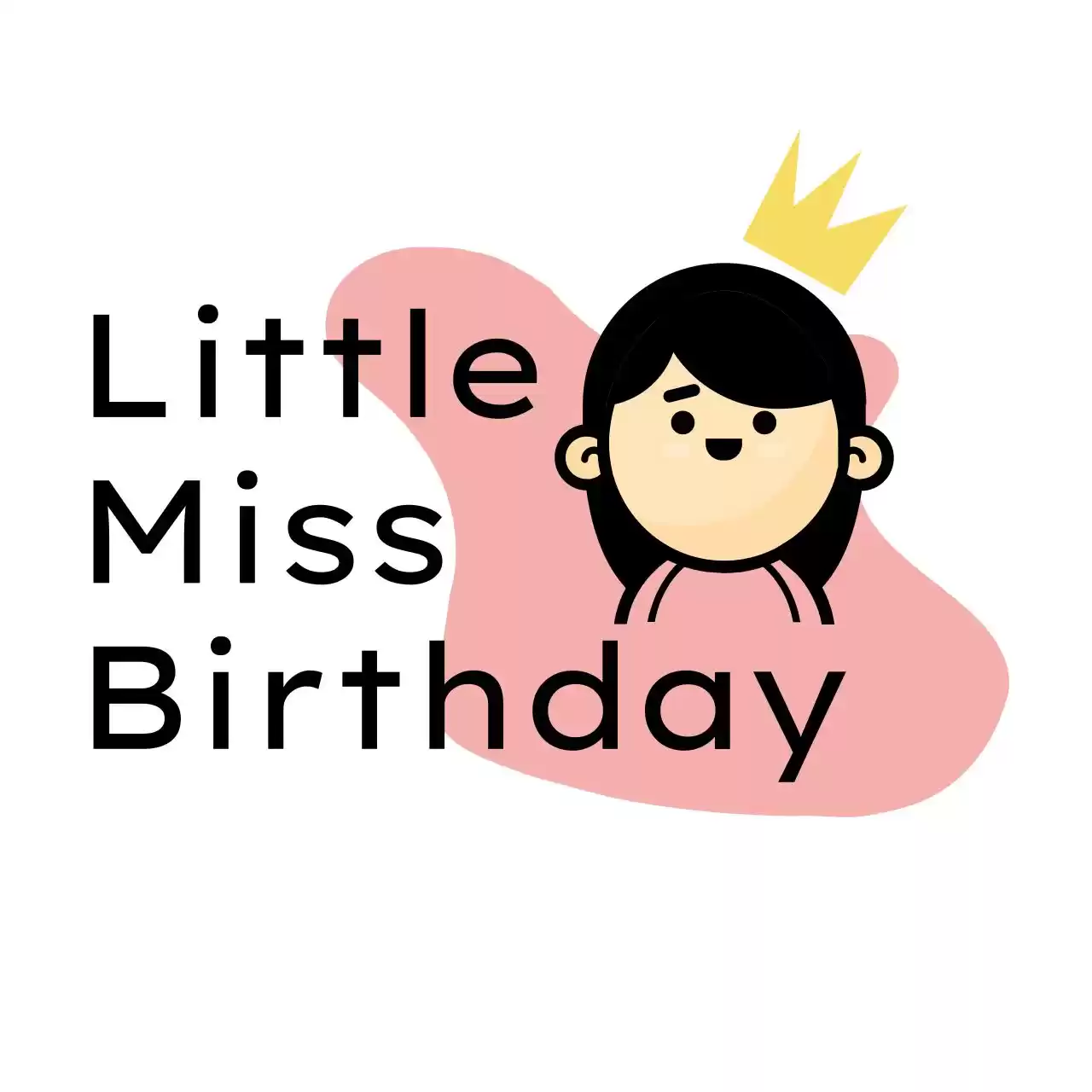 Little miss - birthday shirt design